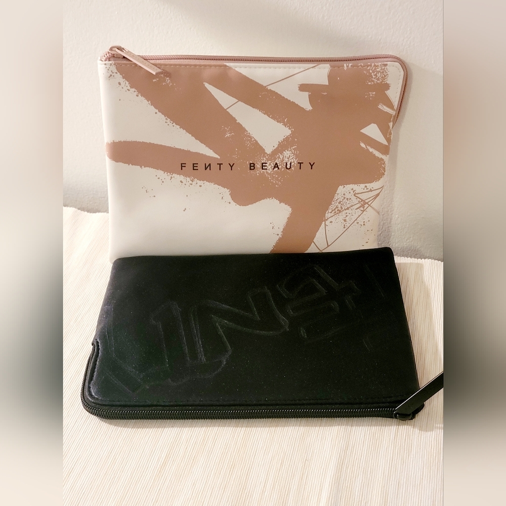 2 Fenty pouches  cosmetic case NEW
